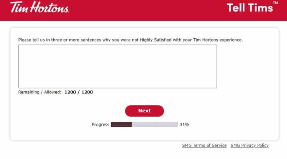 Tell Tims UK Survey 2